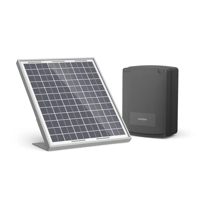avidsen-kit-solaire-universel-20w-pour-motorisation-portail-12v-24v image 1