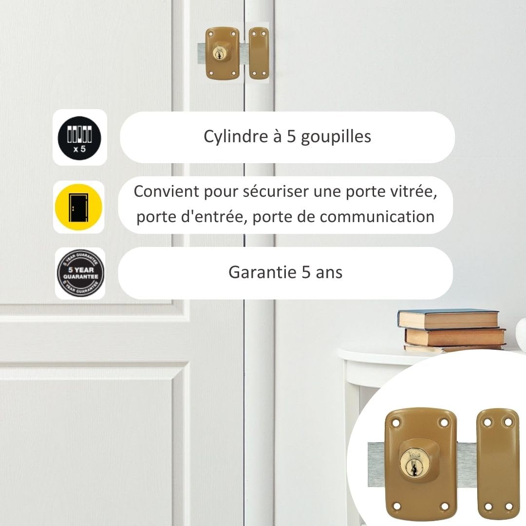 yale-yv10de-45-verrou-de-s-ret-double-entr-e-marron-dor-cylindre-5-goupilles-45- image 5