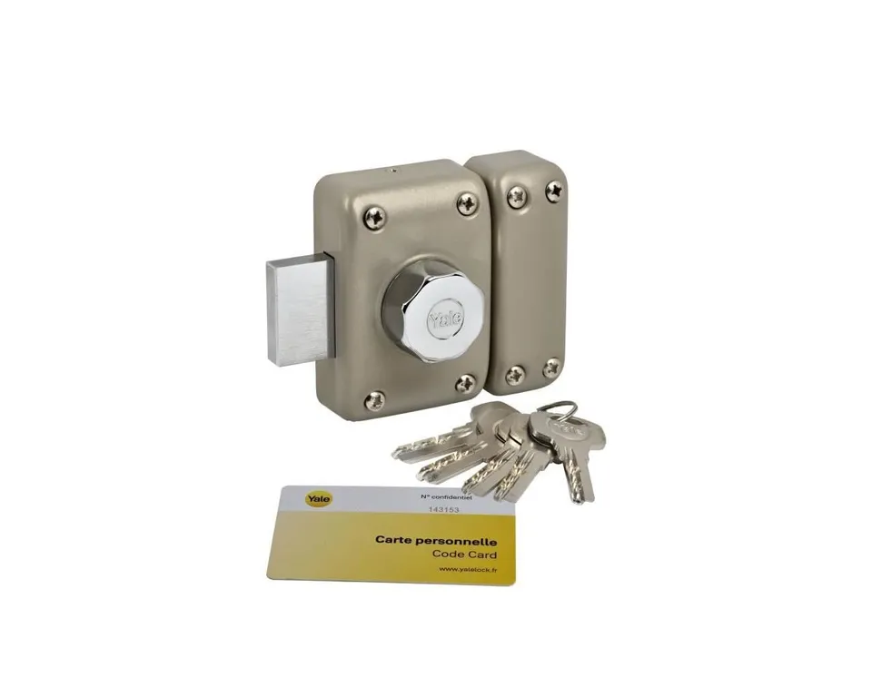 yale-yv26bt-50-verrou-de-porte-bouton-et-cl-6-goupilles-50-mm image 1