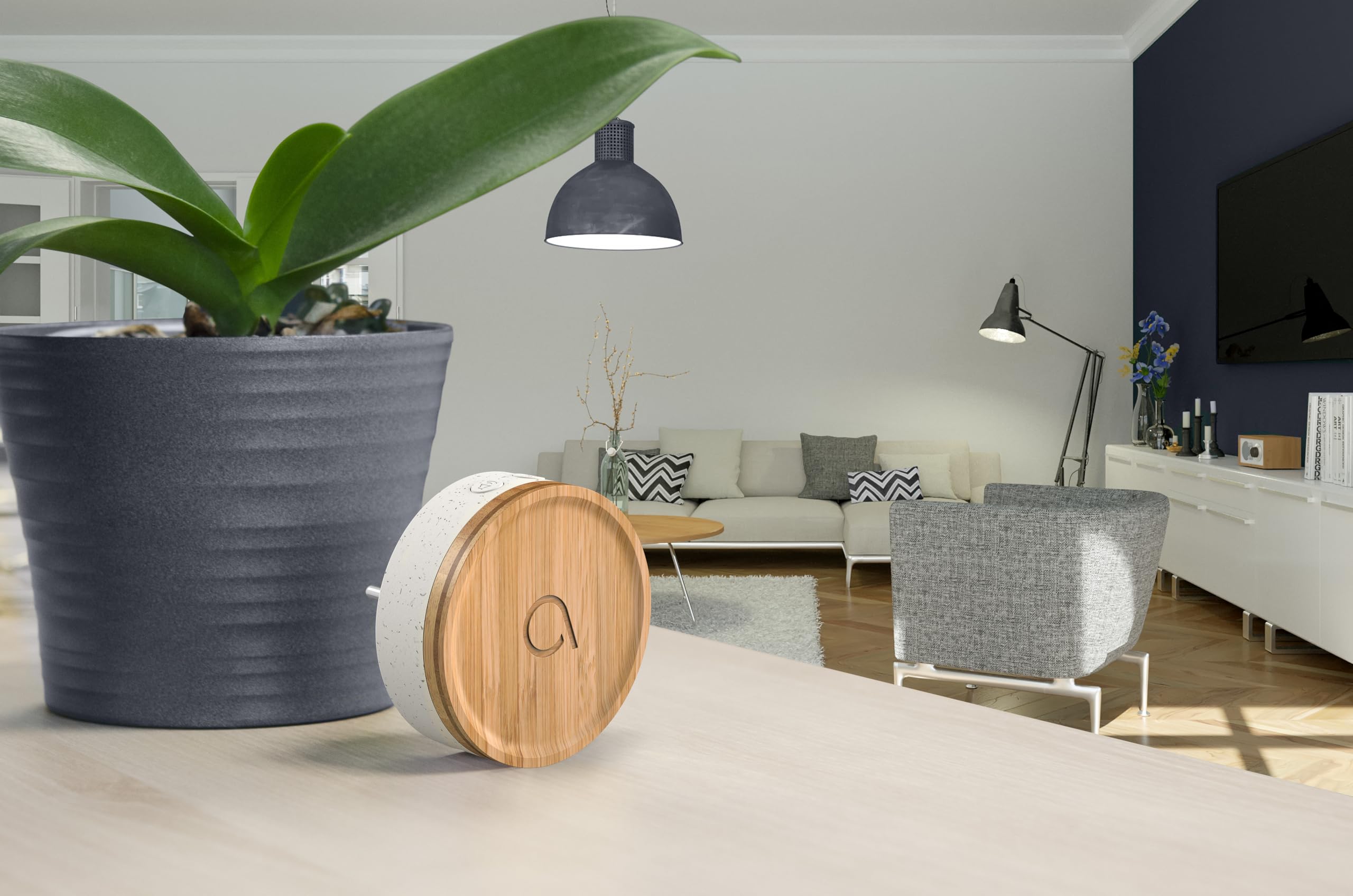 avidsen-bamboo-carillon-sans-fil-sans-pile-technologie-kinetic-port-e-150-m-32-m image 4