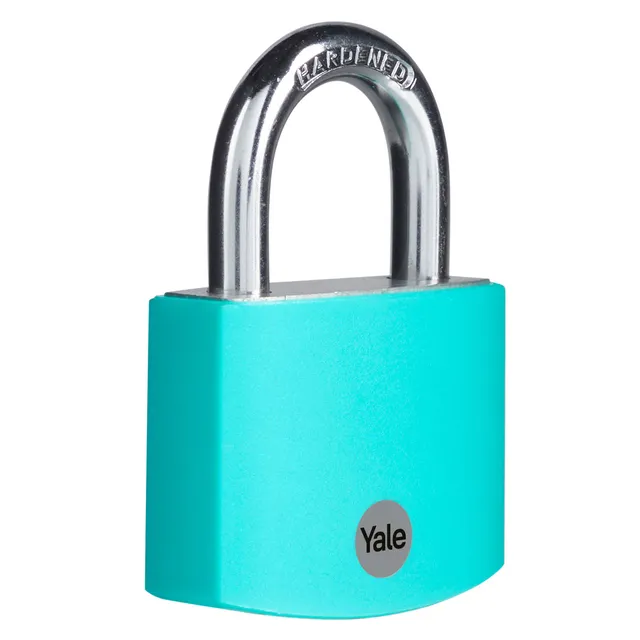 yale-ye3b-50-126-1-te-cadenas-aluminium-50-mm-bleu-sarcelle-double-verrouillage- image 1