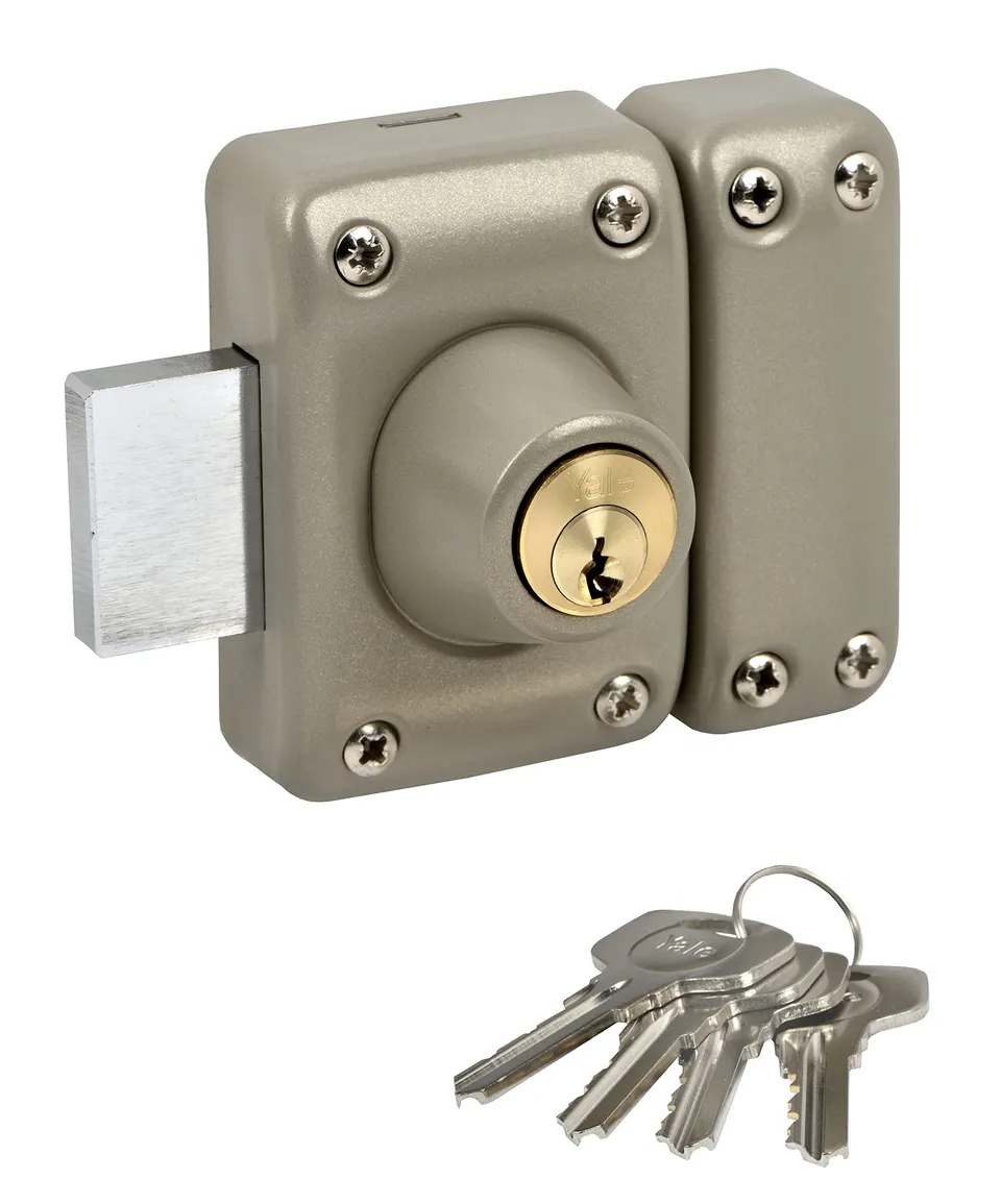 yale-yv20-verrou-de-porte-marron-dor-cylindre-40-mm-5-goupilles image 1