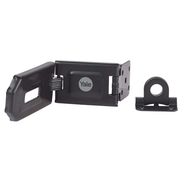 yale-y155b-160-bk-cadenas-noir-160-mm-fixations-dissimul-es image 1
