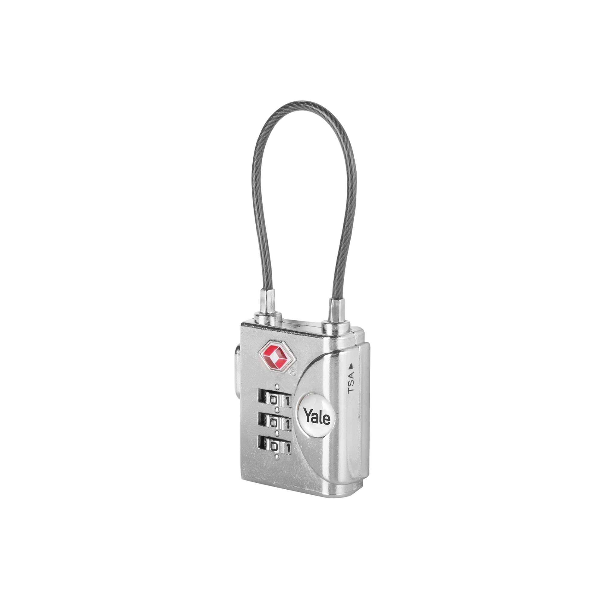 yale-ytp3-32-350-1-cadenas-tsa-code-32-mm-anse-c-ble-souple-gris image 2