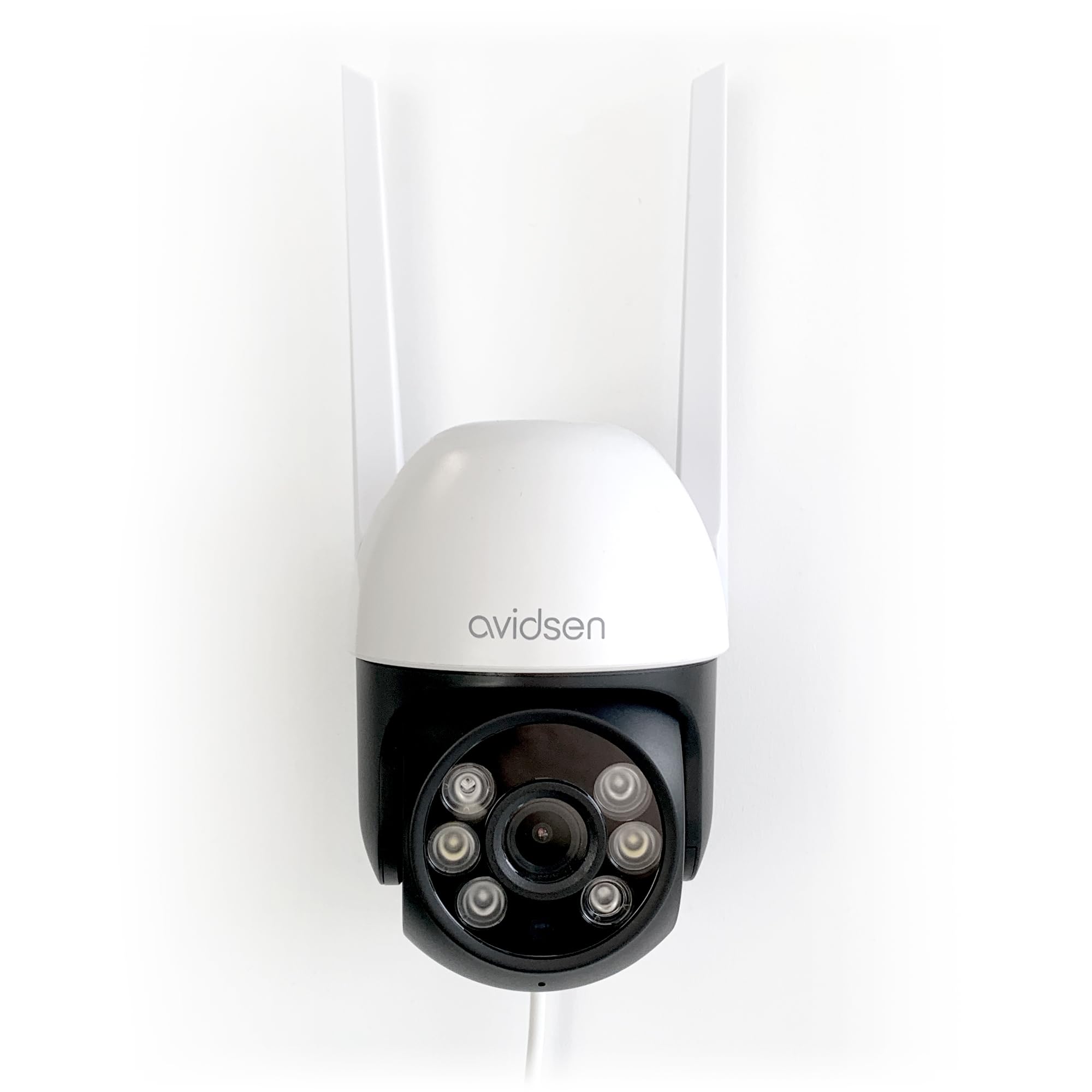 avidsen-homecam-2k-ptz-ext-rieure-motoris-e-360-127154-avec-clairage-et-sir-ne image 1