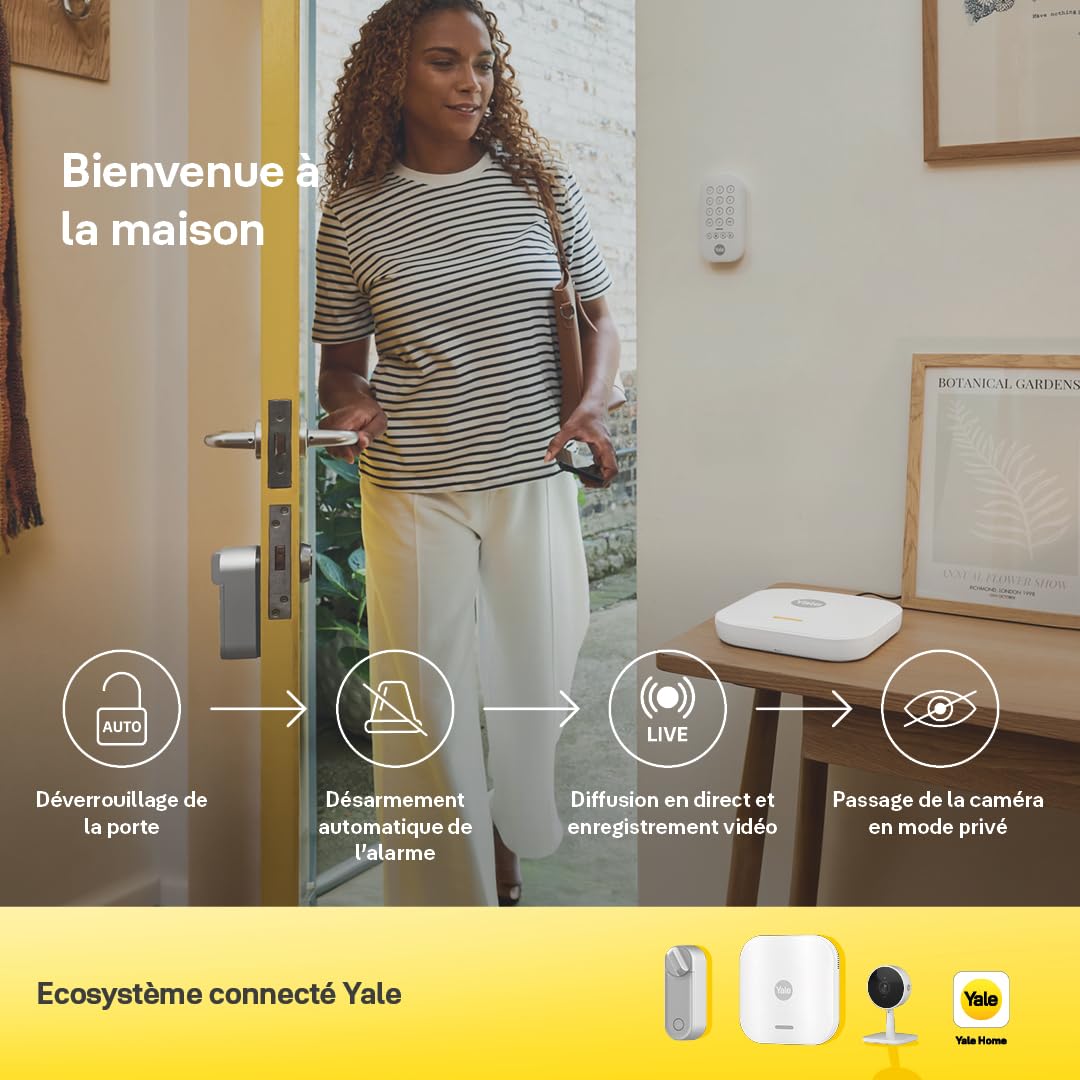 yale-kit-alarme-maison-sans-fil-connect-e-centrale-d-tecteur-mouvement-d-tecteur image 8