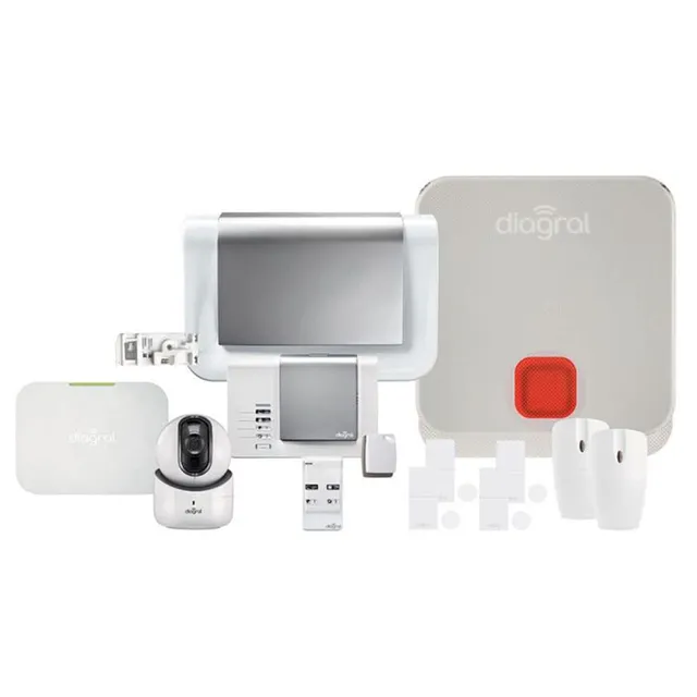 diagral-diag18csf-pack-alarme-connect-e-compatible-animaux-cam-ra-int-rieure image 1