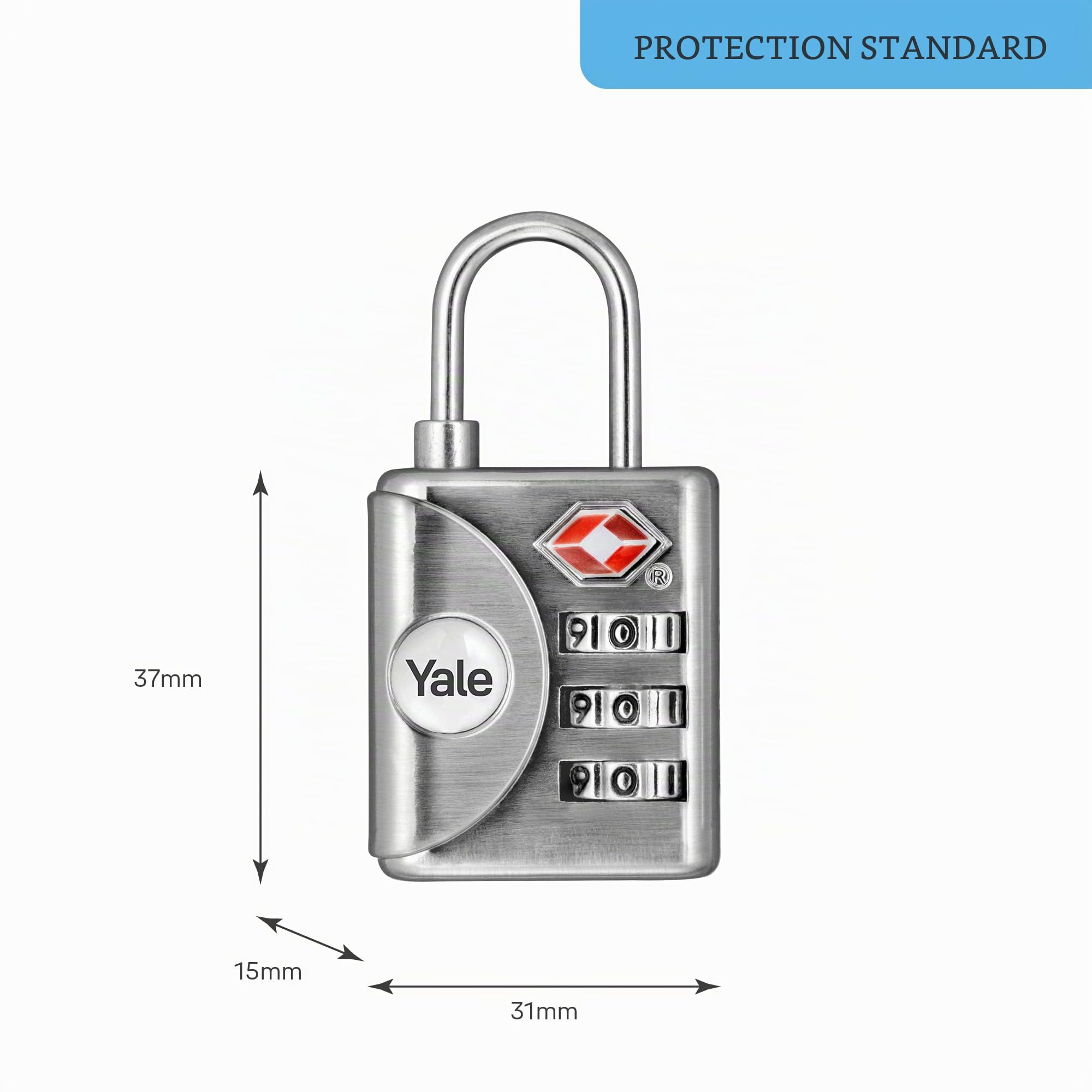 yale-ytp1-32-119-1-cadenas-tsa-code-3-chiffres-32-mm-nickel-bross-homologu-trave image 5