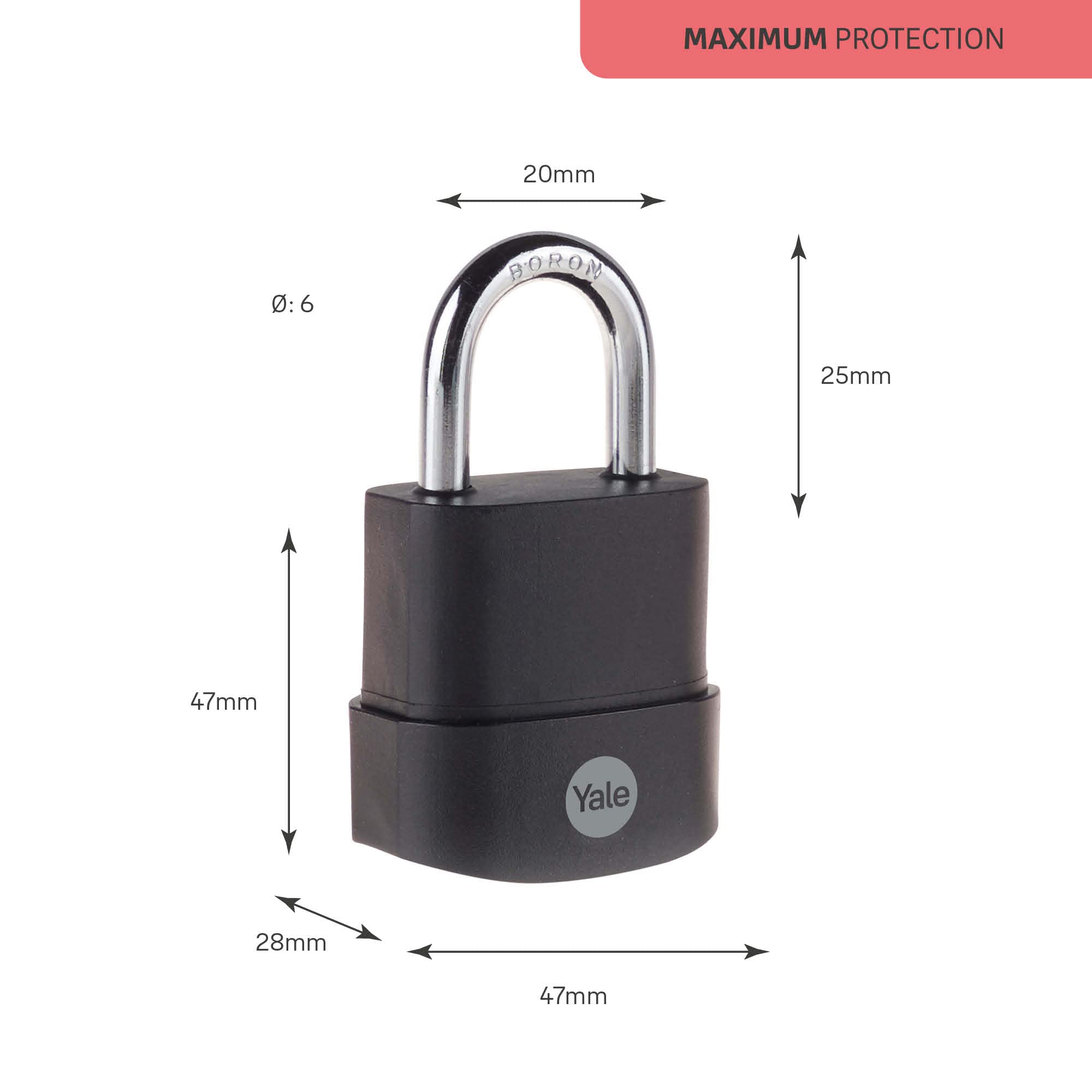 yale-y227b-45-122-1-cadenas-haute-s-curit-45-mm-acier-lamin-anse-bore image 3