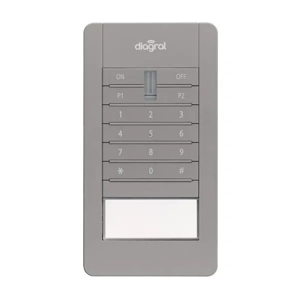 diagral-diag46bcx-clavier-sans-fil-ext-rieur-ip54-avec-badge-pour-alarme-et-port image 1