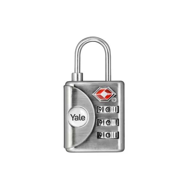 yale-ytp1-32-119-1-cadenas-tsa-code-3-chiffres-32-mm-nickel-bross-homologu-trave image 1