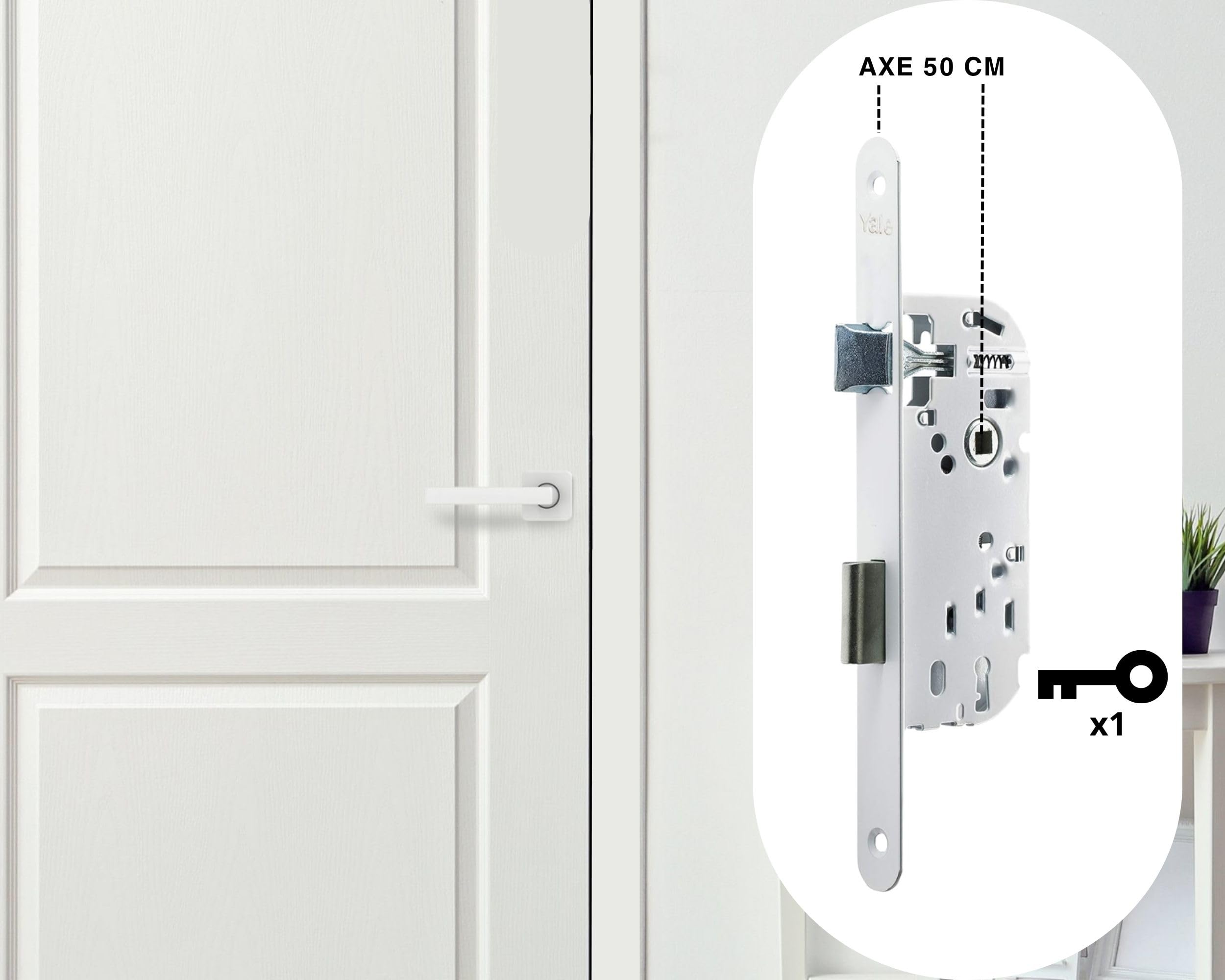 yale-y55r-a50-b-sc-serrure-encastrer-cl-axe-50-mm-blanche image 2