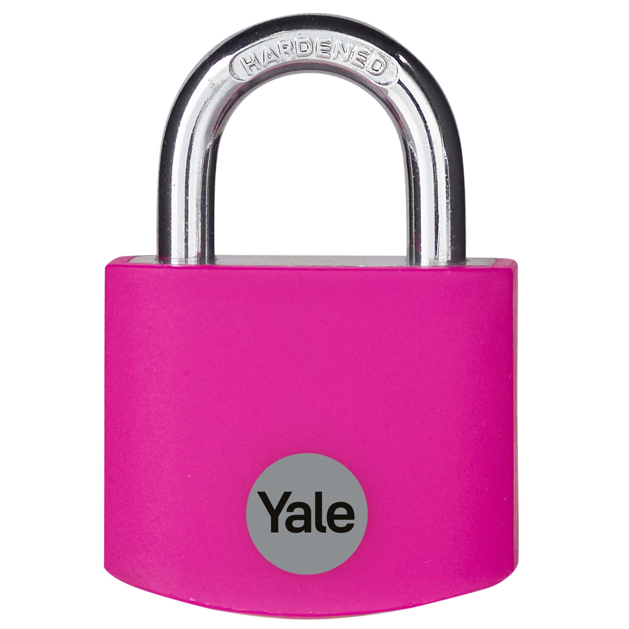 yale-ye3b-32-116-1-p-cadenas-aluminium-32-mm-rose-anse-acier-tremp image 5