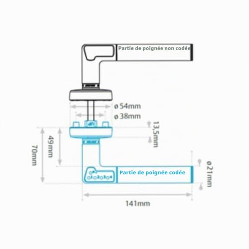 yale-code-handle-poign-e-code-pour-porte-ouverture-gauche image 6