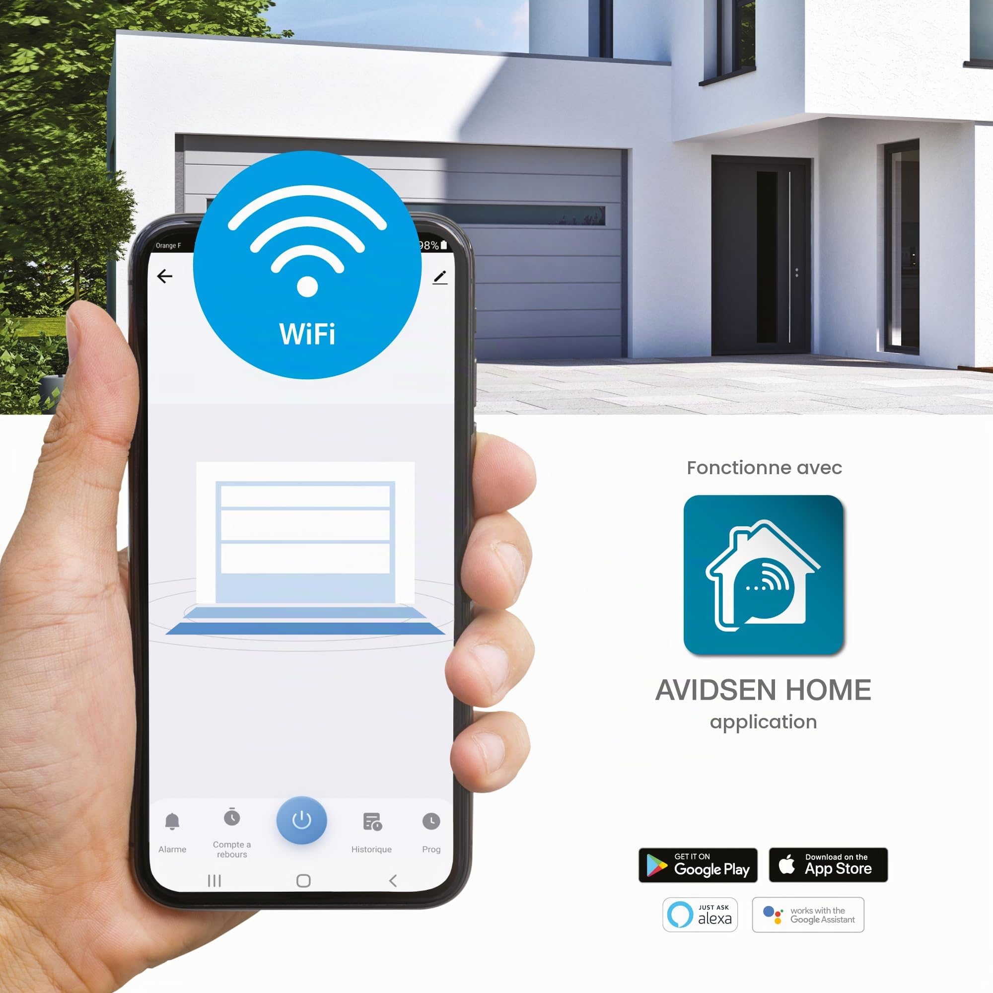avidsen-str-mma-connect-motorisation-connect-e-porte-de-garage-80kg image 4