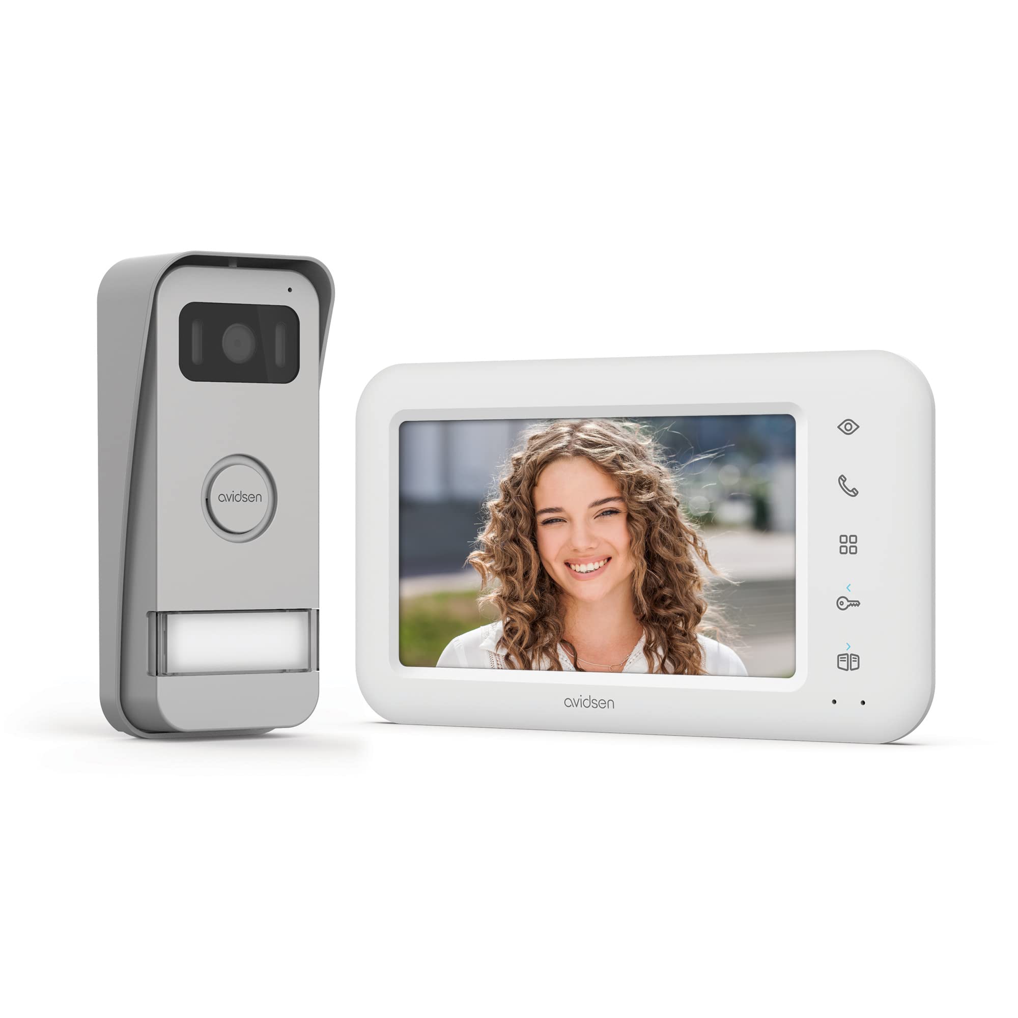 avidsen-elia-visiophone-filaire-7-cran-tactile-aluminium-recycl image 1