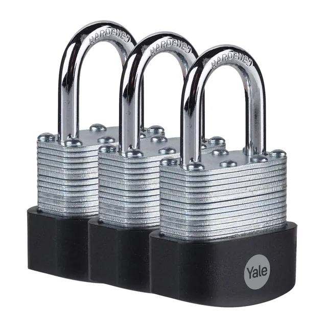 yale-y125b-40-122-3-lot-de-3-cadenas-acier-lamin-haute-s-curit-40-mm image 1