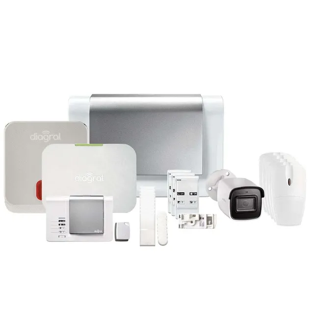 diagral-diag17csf-kit-9-gsm-cam-blanc-13-alarme-e-one-compatible-animaux-cam-13r image 1