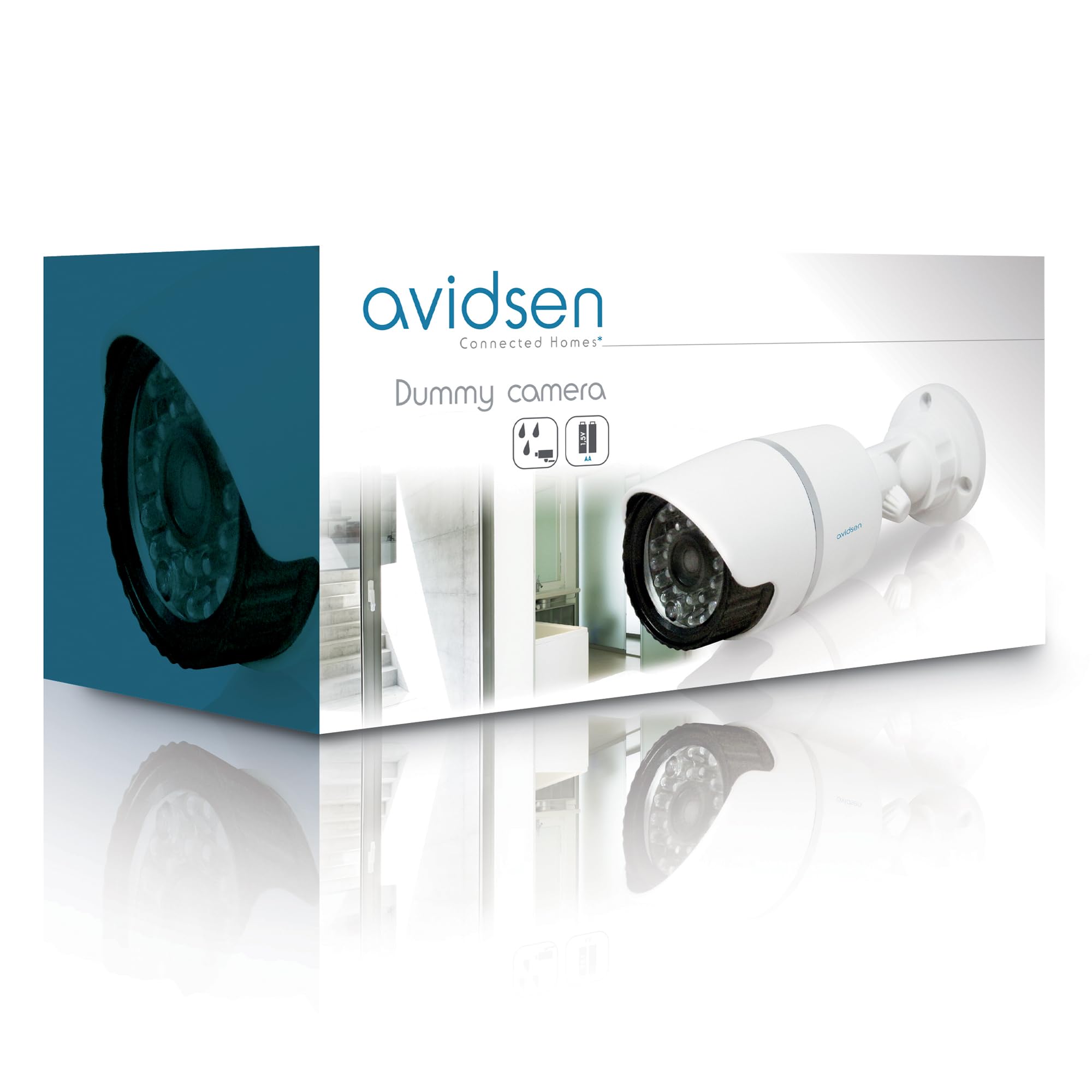 avidsen-cam-ra-de-surveillance-factice-int-rieur-ext-rieur-avec-voyant image 3