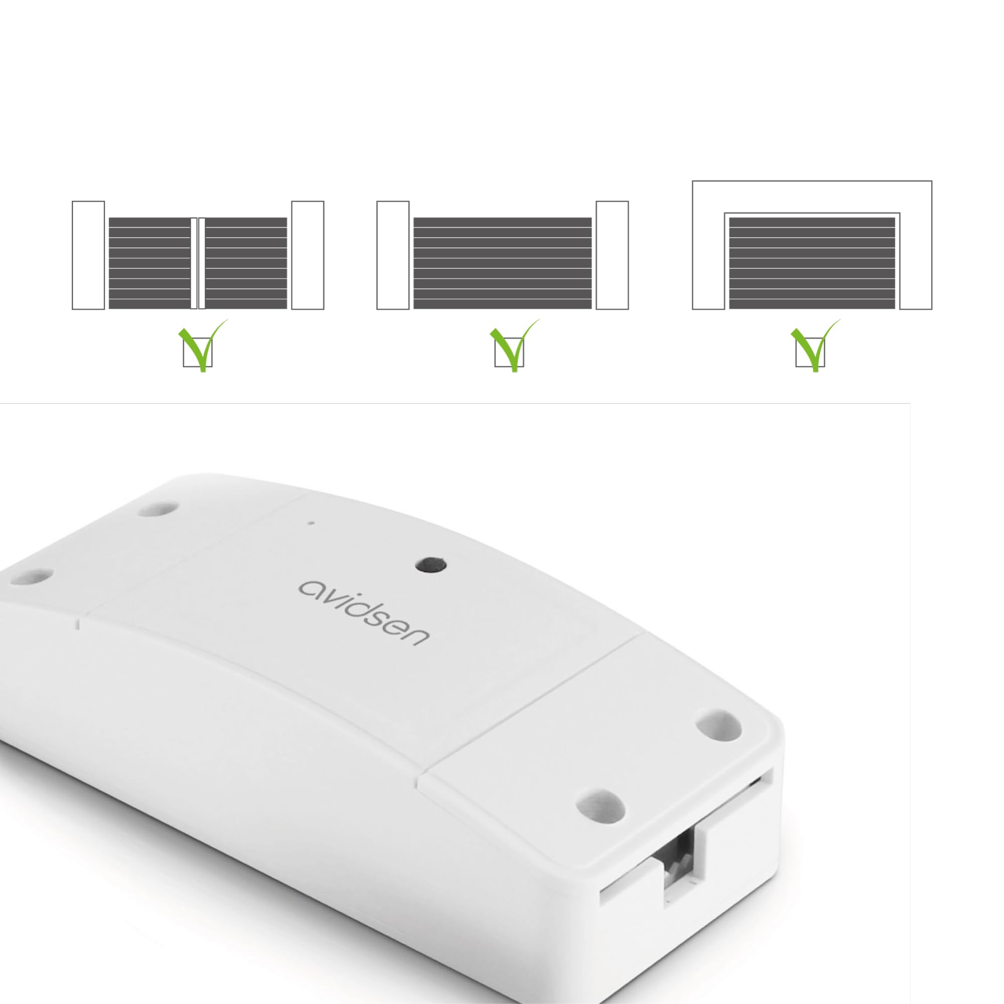 avidsen-homegate-module-wi-fi-pour-portail-et-porte-de-garage-avec-capteur-de-po image 2
