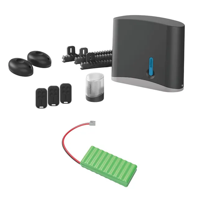 avidsen-zenia-se-motorisation-pour-portail-coulissant-4-m-250-kg-batterie image 1