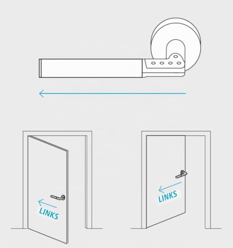 yale-code-handle-poign-e-code-pour-porte-ouverture-gauche image 7