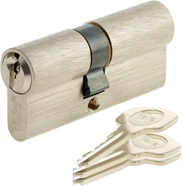 yale-yc500-cylindre-serrure-30x30-mm-5-goupilles-nickel-3-cl-s image 1