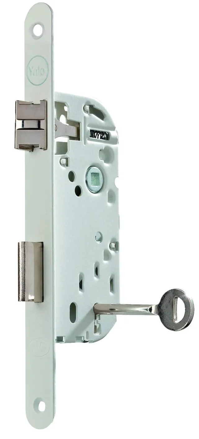yale-y75r-a40-b-sc-serrure-encastrer-cl-40-mm-nf-blanc image 1