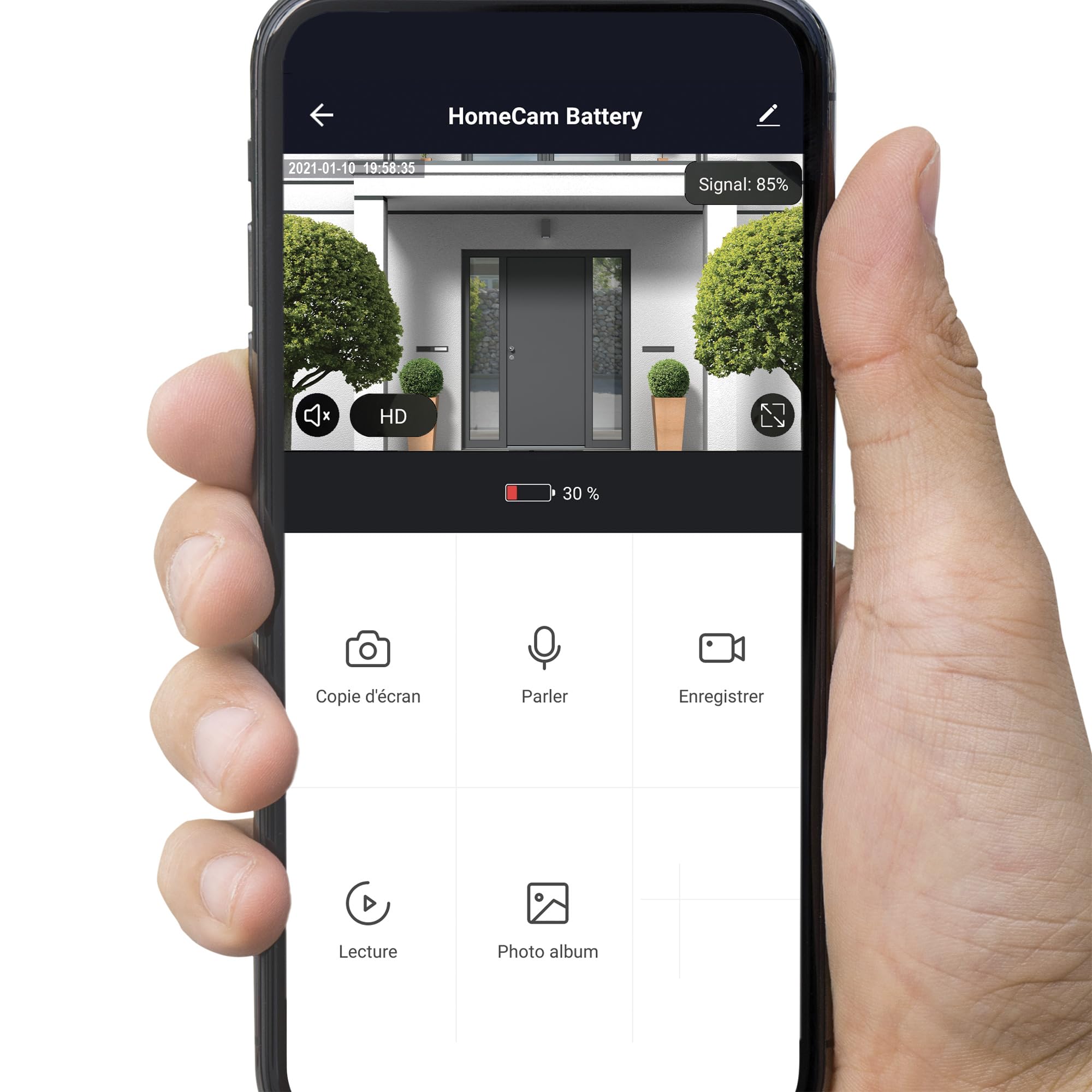avidsen-homecam-battery-cam-ra-solaire-wi-fi-ext-rieure-1080p image 2