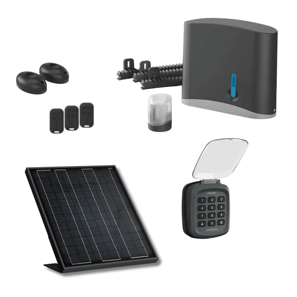 avidsen-zenia-se-kit-motorisation-portail-coulissant-solaire-24v-400-kg-3-t-l-co image 1