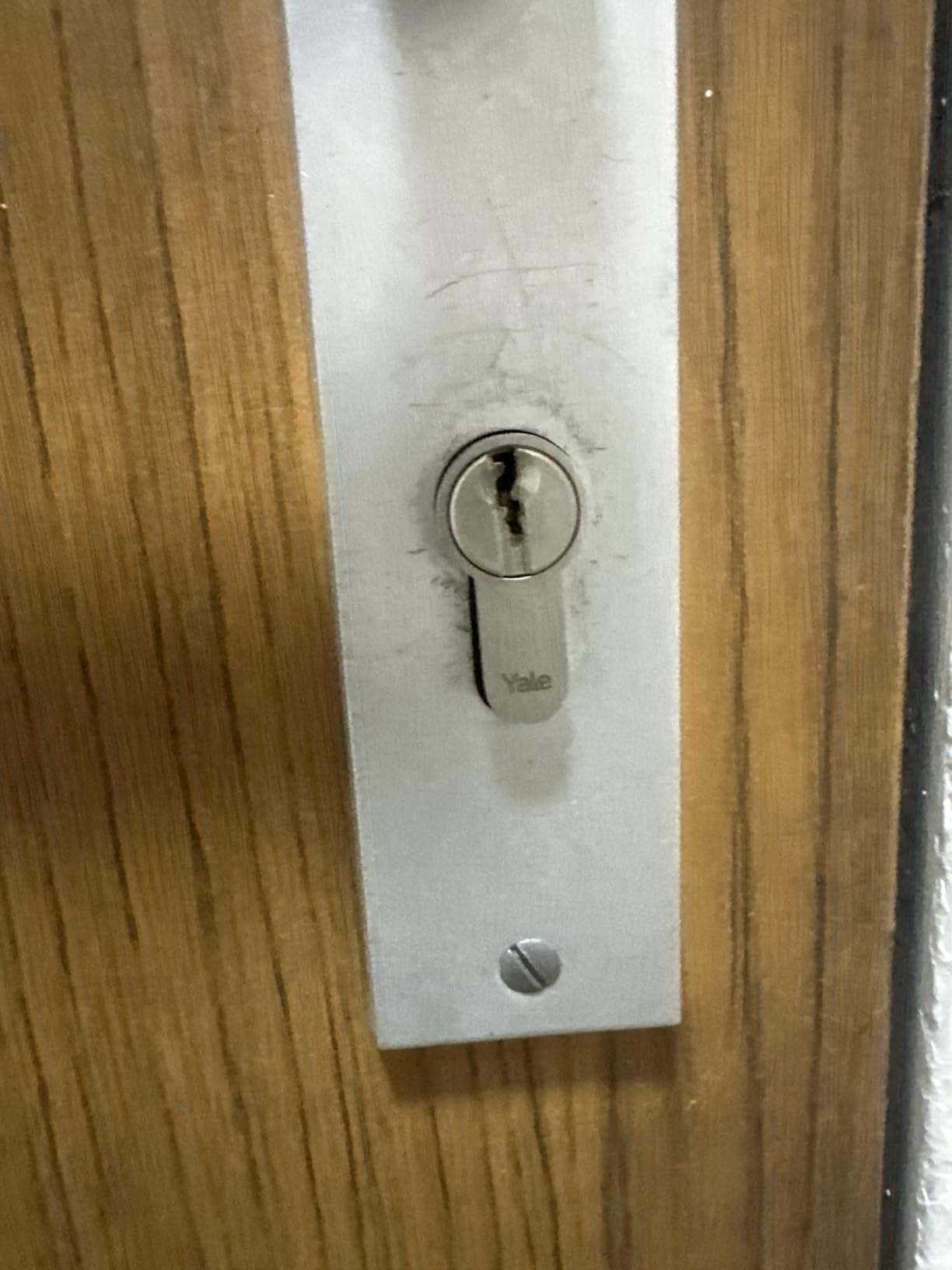 Clé qui coince parfois