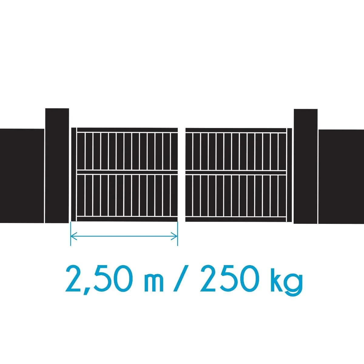 avidsen-orane-se-motorisation-bras-pour-portail-battant-5-m-avec-3-t-l-commandes image 5