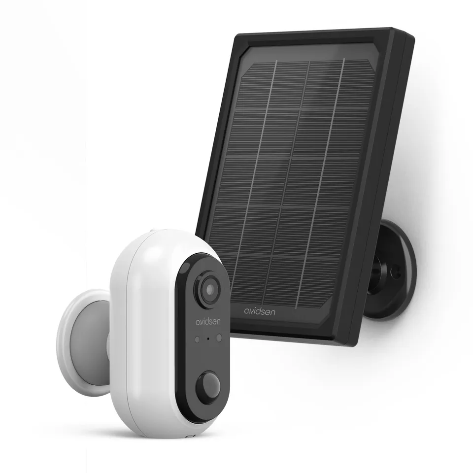 avidsen-homecam-battery-cam-ra-solaire-wi-fi-ext-rieure-1080p image 1