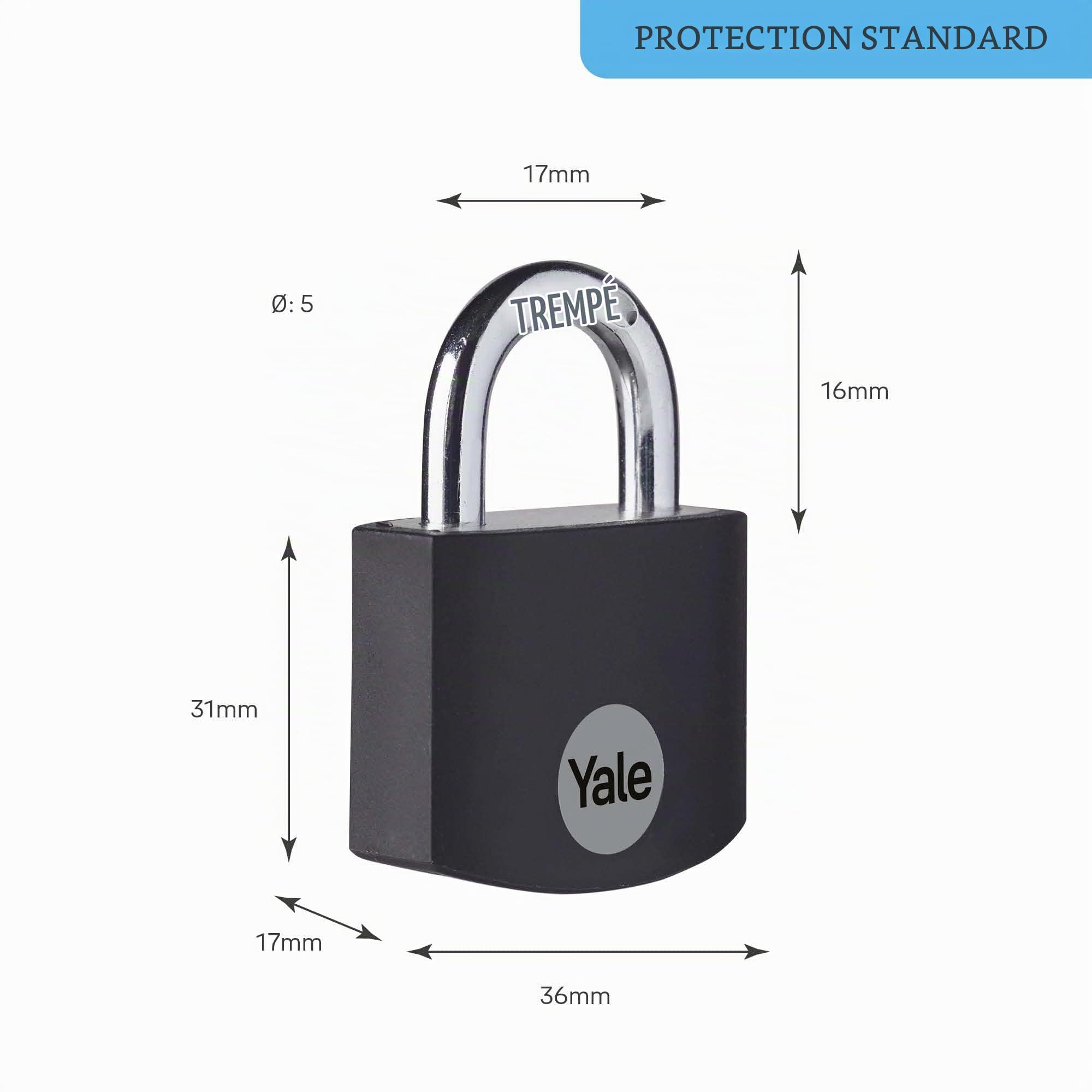 yale-ye3b-32-116-1-bk-cadenas-aluminium-32-mm-noir-anse-acier-tremp image 3