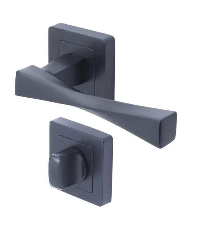 yale-verona-ypp7-v-cb-poign-e-de-porte-noire-sur-rosace-carr-e-condamnation-7-mm image 1