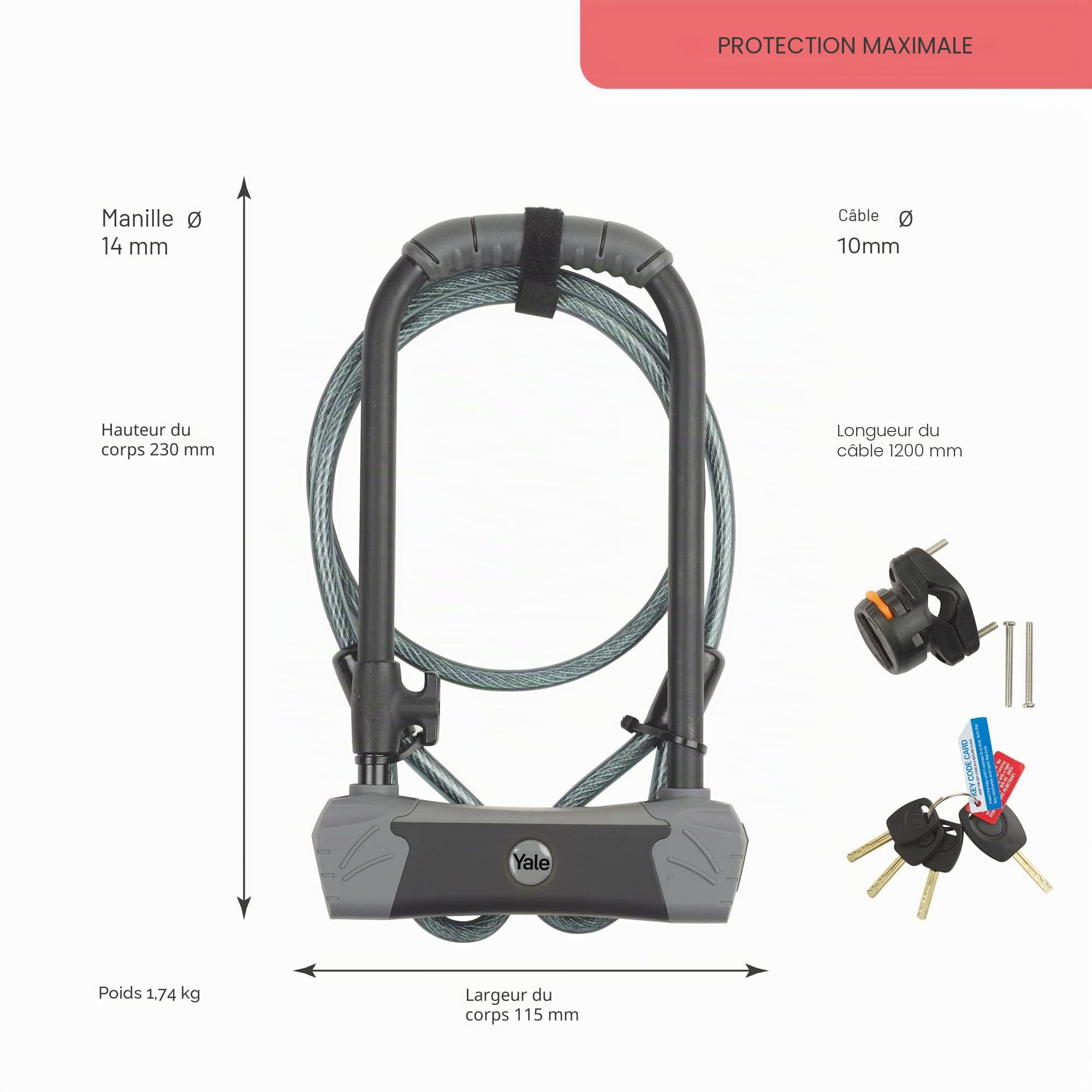 yale-yul3c-14-230-1-antivol-en-u-avec-c-ble-anse-acier-tremp-14-mm-certification image 4