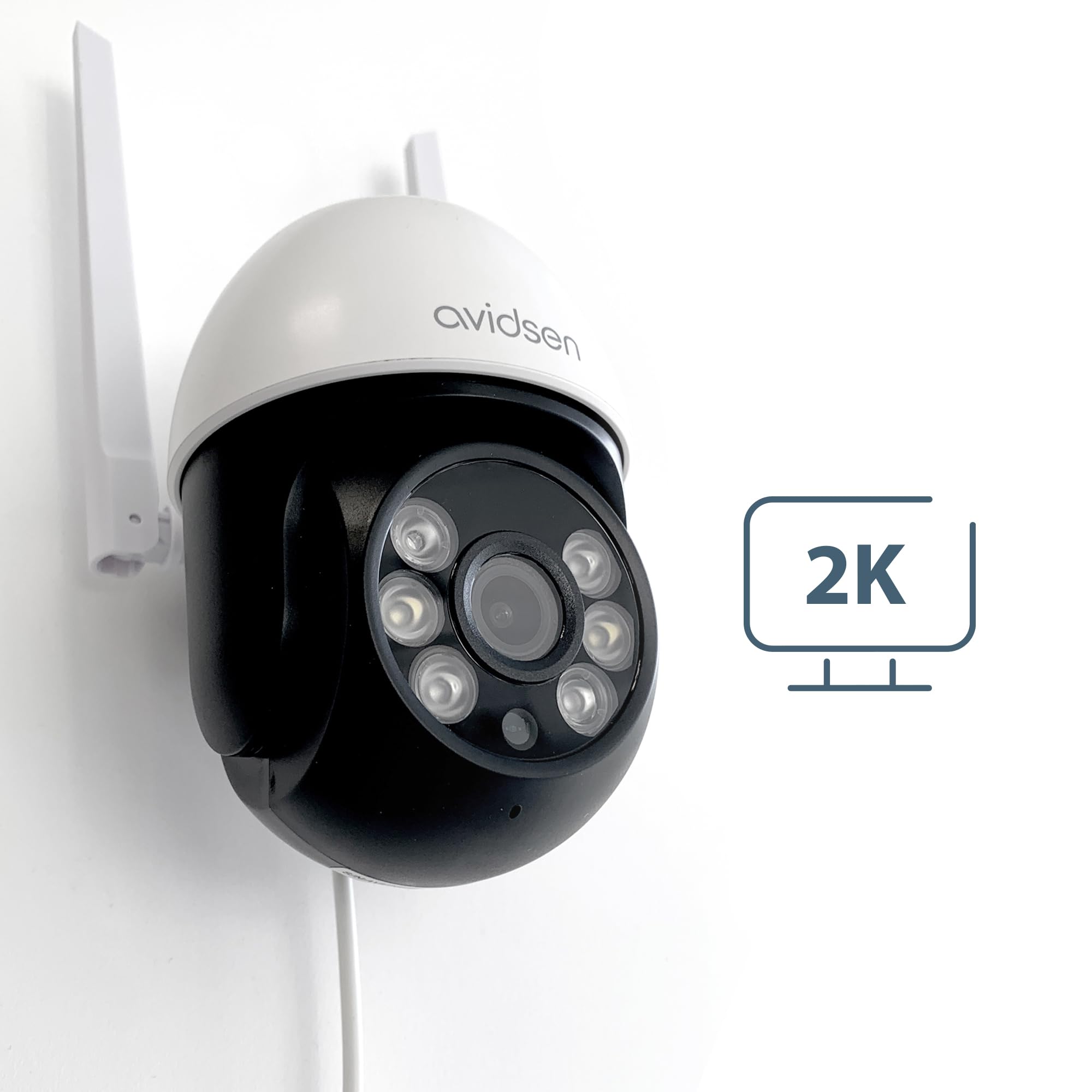 avidsen-homecam-2k-ptz-ext-rieure-motoris-e-360-127154-avec-clairage-et-sir-ne image 4