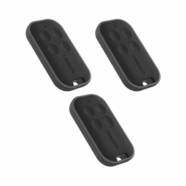avidsen-lot-de-3-t-l-commandes-portail-4-boutons-rolling-code-433-92-mhz image 1